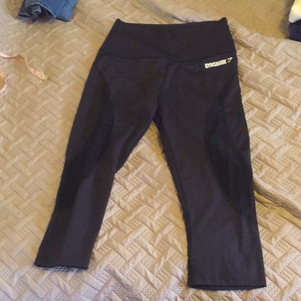 Gymshark dry Capri black small leggings high waist